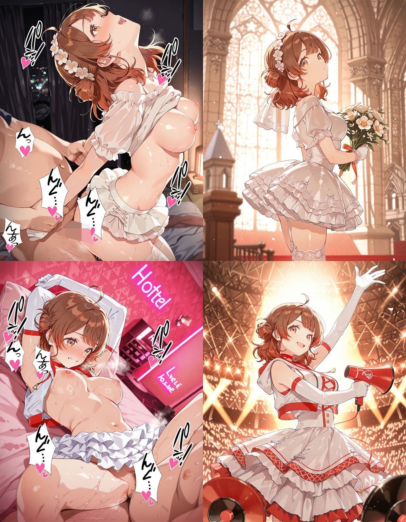 サンプル画像6:アイドル 即オチ2コマ 8dbd6(事務びーむ) [d_611916]