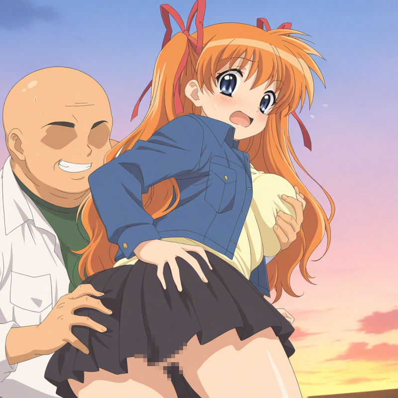 サンプル画像5:Hなの2(AI研究豚) [d_611941]