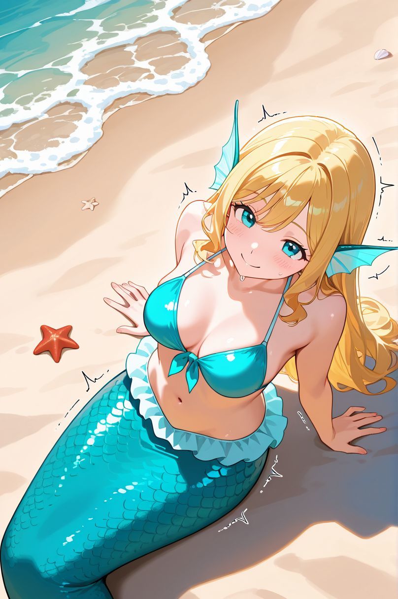 サンプル画像4:「恋をしたけも耳マーメイドは、あなたのために人間になる」(月夜にだけ許されること) [d_612107]