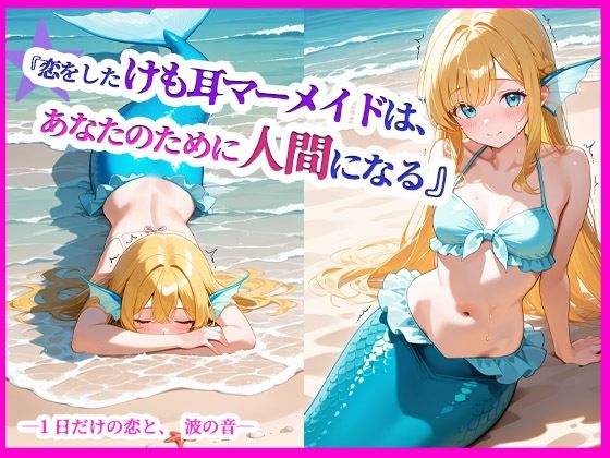 「恋をしたけも耳マーメイドは、あなたのために人間になる」