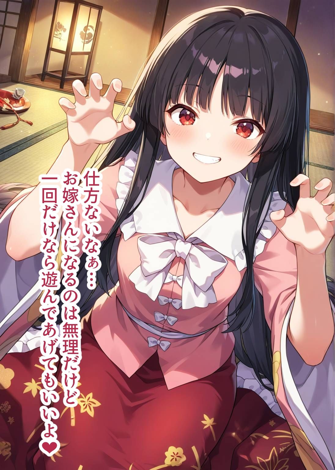 サンプル画像3:東方交尾録〜蓬莱山輝代編〜(東方FAP) [d_612134]