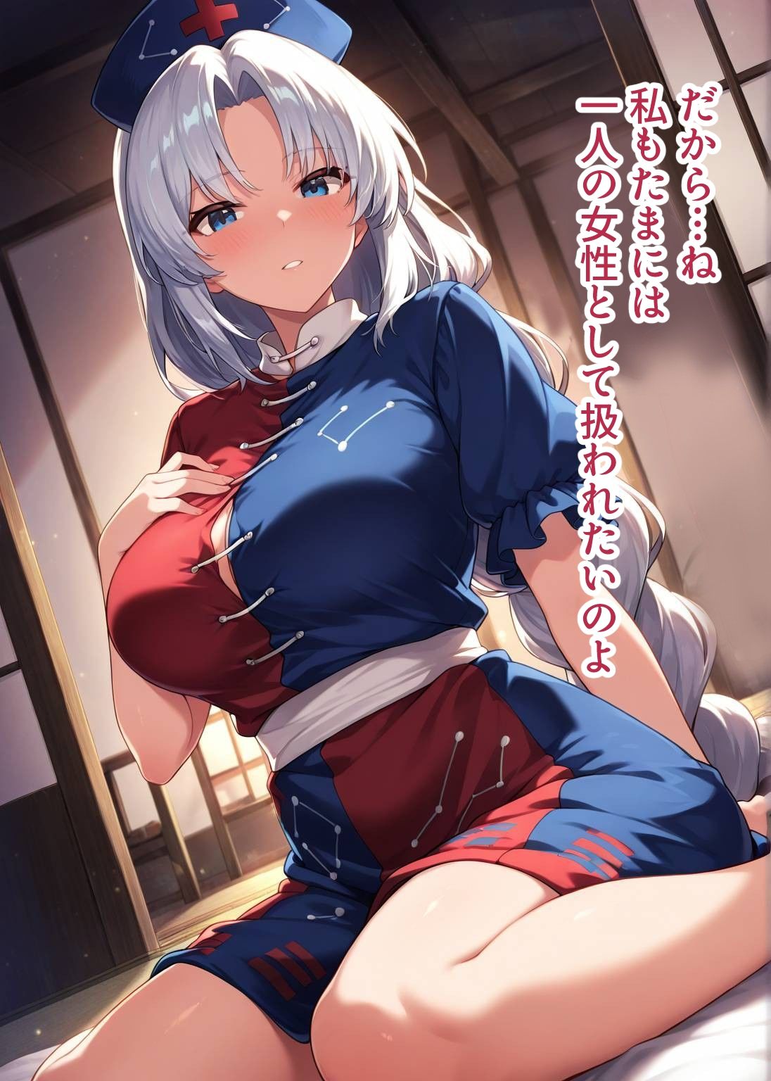 サンプル画像4:東方交尾録〜八意永琳編〜(東方FAP) [d_612148]