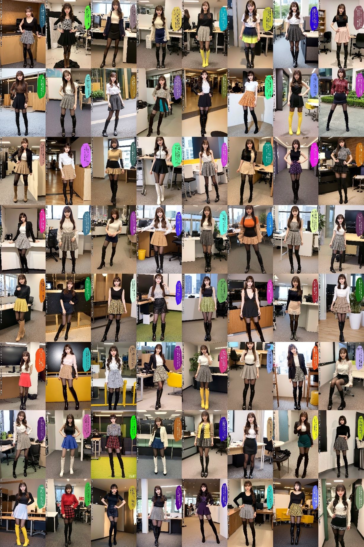 黒ストブーツOL〜足臭妄想オカズ天国〜 vol.3 画像9