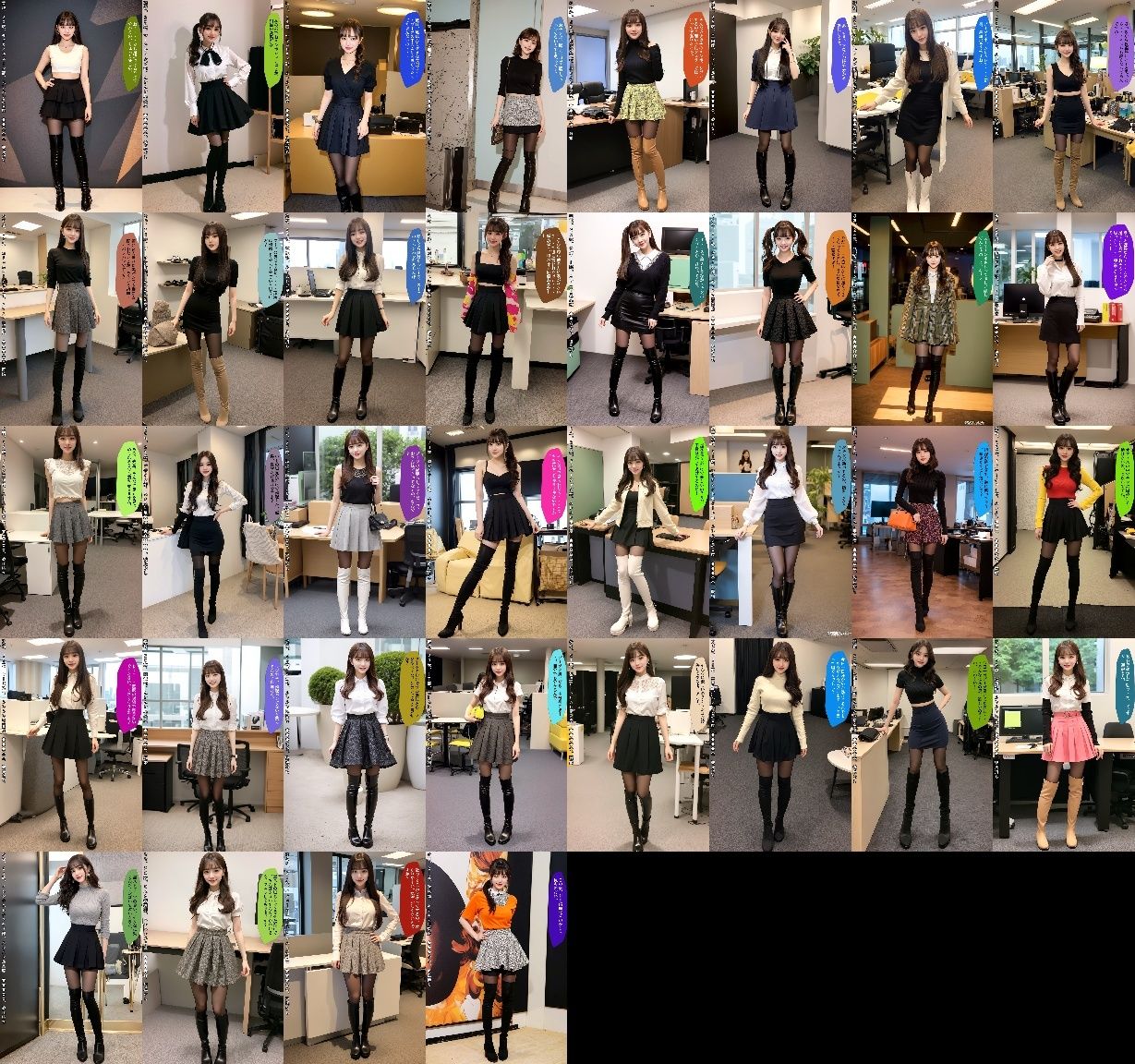 黒ストブーツOL〜足臭妄想オカズ天国〜 vol.3 画像10