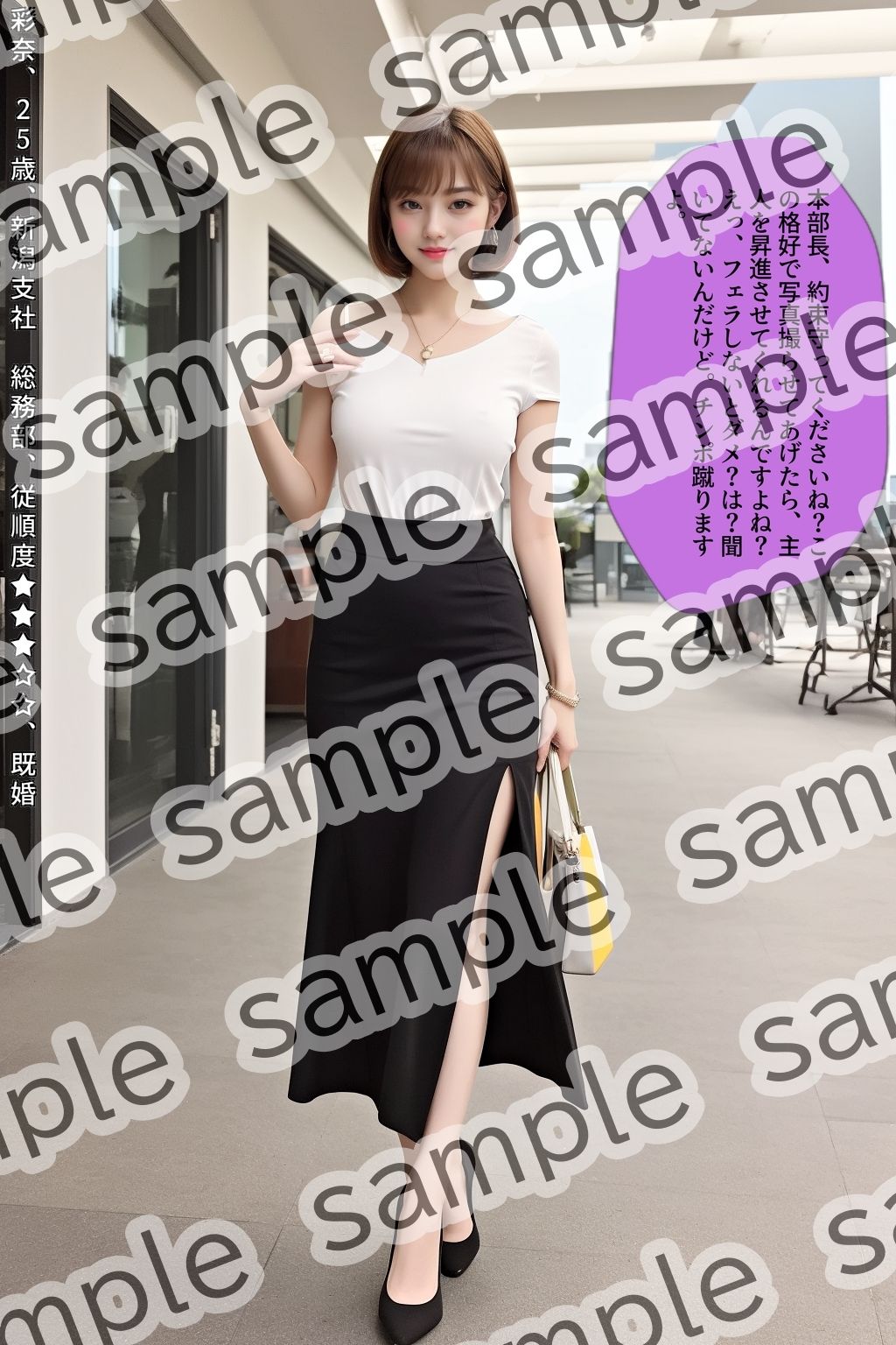 【4巻セット】神美脚OL〜スリットスカート編〜 【vol.1〜vol.4】 画像7