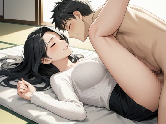 サンプル画像3:人妻と僕の濃厚種付け(しろいか) [d_612214]