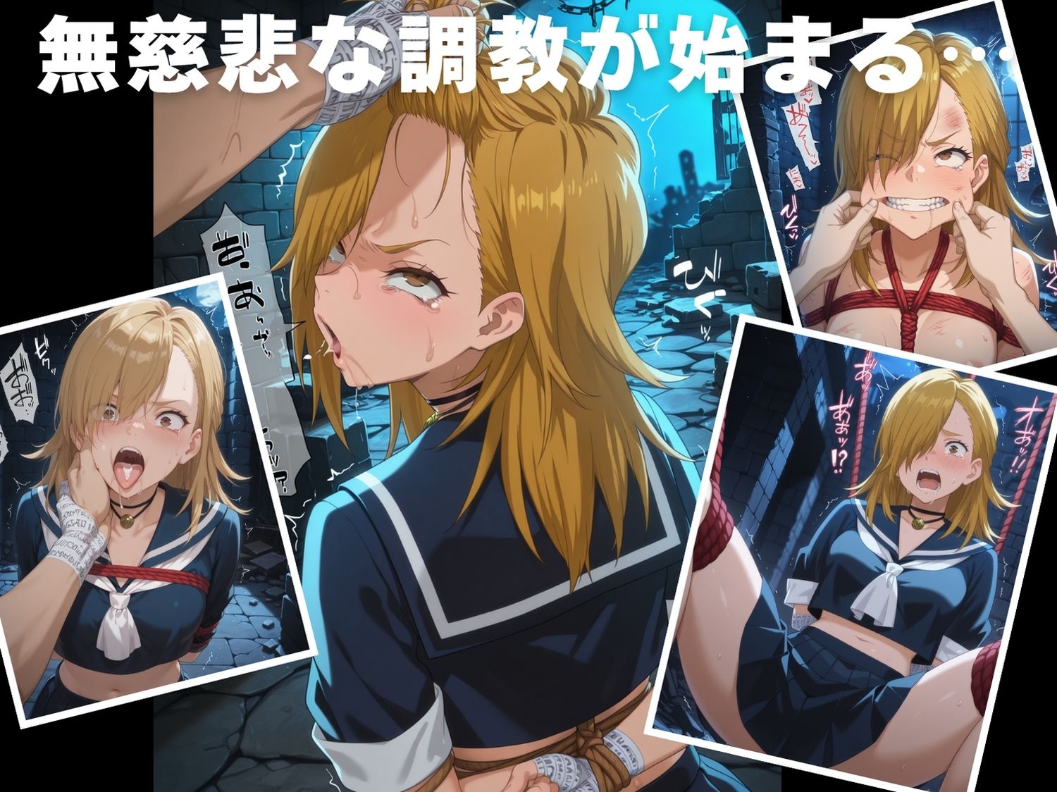 サンプル画像2:【調教・拘束・触手】竜胆 ●キ(古都ことりや) [d_612224]