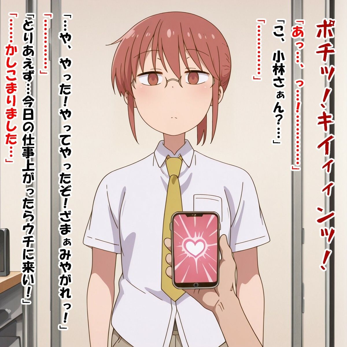 無能社員、肝田の逆襲（小林さんちのメ〇ドラゴン） kamonohashi-ai エロ画像5