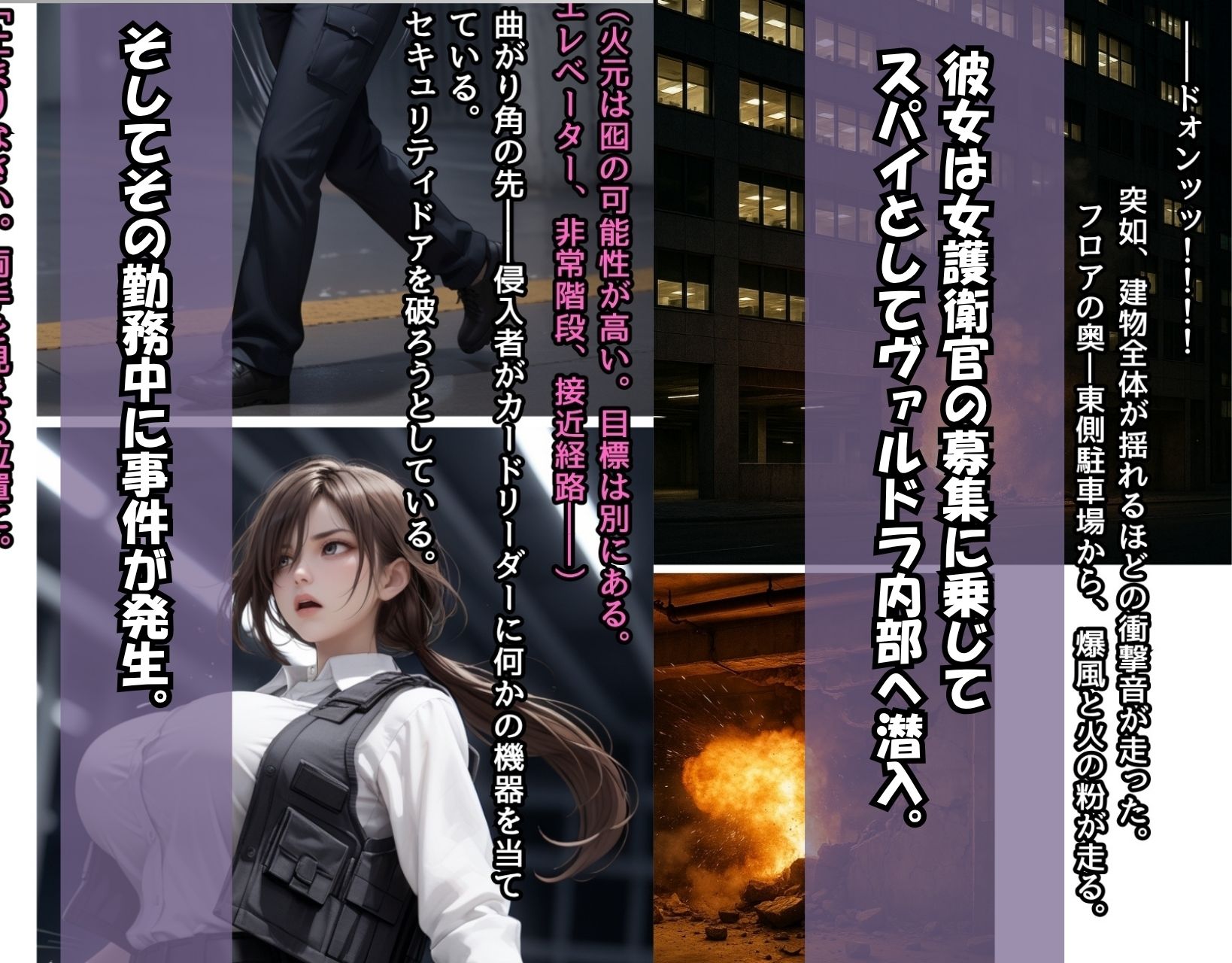 サンプル画像3:囚われた女戦士（牢獄で集団種付け）レミリ―編/ドラマ美麗CG集(くりきんとん) [d_612317]