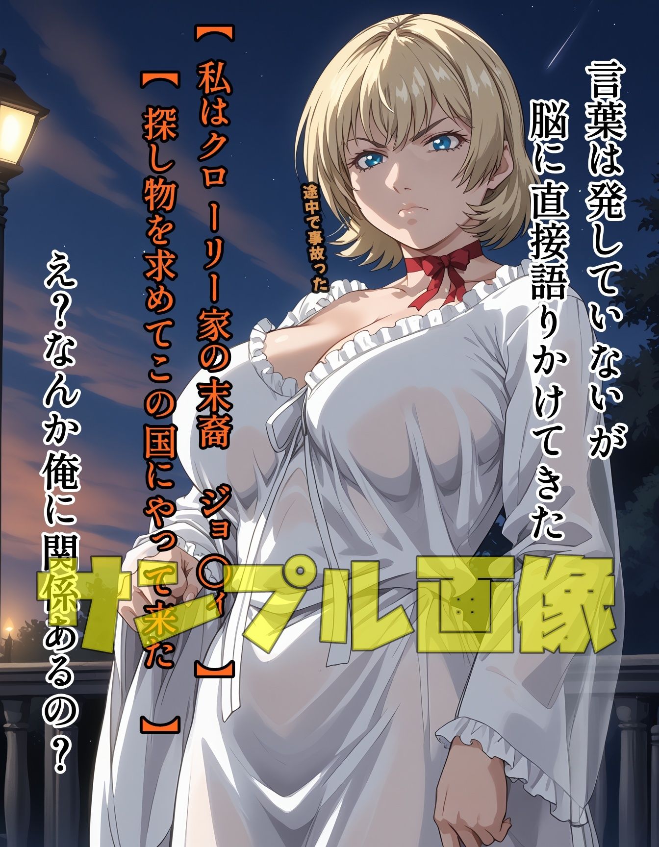 サンプル画像1:新・魔導書好きの残念異国の少女編(ツチノコ工房) [d_612358]