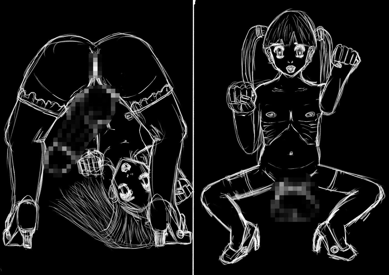 黒よりも黒い黒戯絵集「男の娘アソート」 画像2