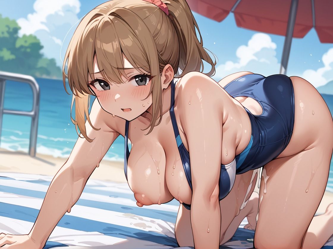 サンプル画像1:スク水女子校生を性開発してみた。(美女倶楽部) [d_612406]