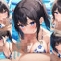 花柄ビキニでフェラ【500枚】
