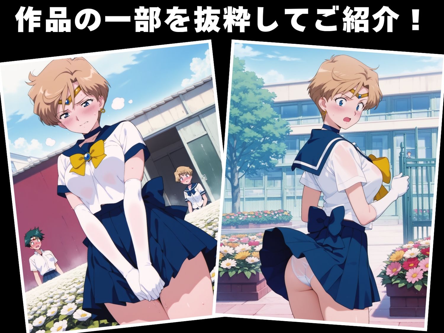 サンプル画像1:【種付け・催●】天● はるか(月灯りの下で) [d_612517]