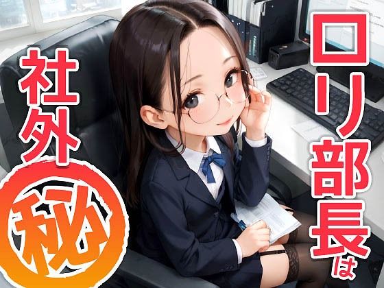 【お尊さん】見た目はどう見ても・・・・・『ロリ部長は社外秘-つるぺた上司にセクハラされて今日も僕は残業確定です-』