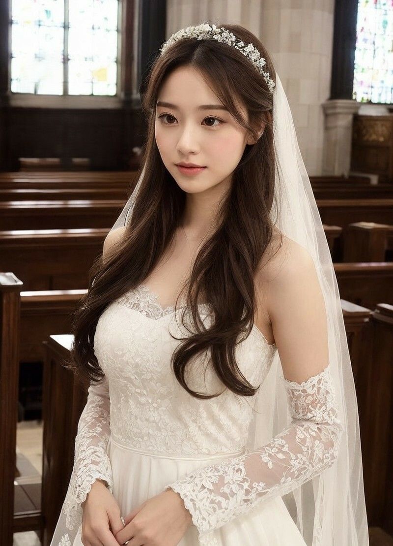 サンプル画像2:【美女名録】vol2.17  白い約束──その夜に永遠を誓う  200枚【AIグラビア写真集】(AI美女制作参謀本部4課) [d_612540]