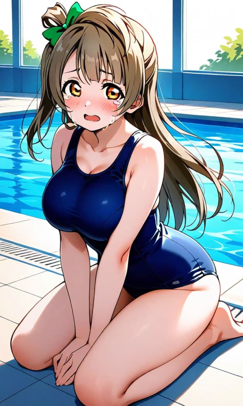 スク水ちゅん〇ゅん 画像1