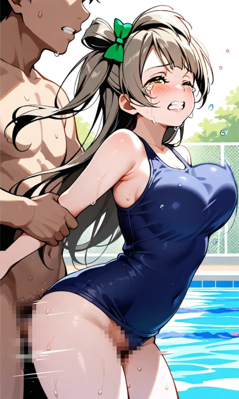 サンプル画像3:スク水ちゅん〇ゅん(シコリンダー) [d_612567]