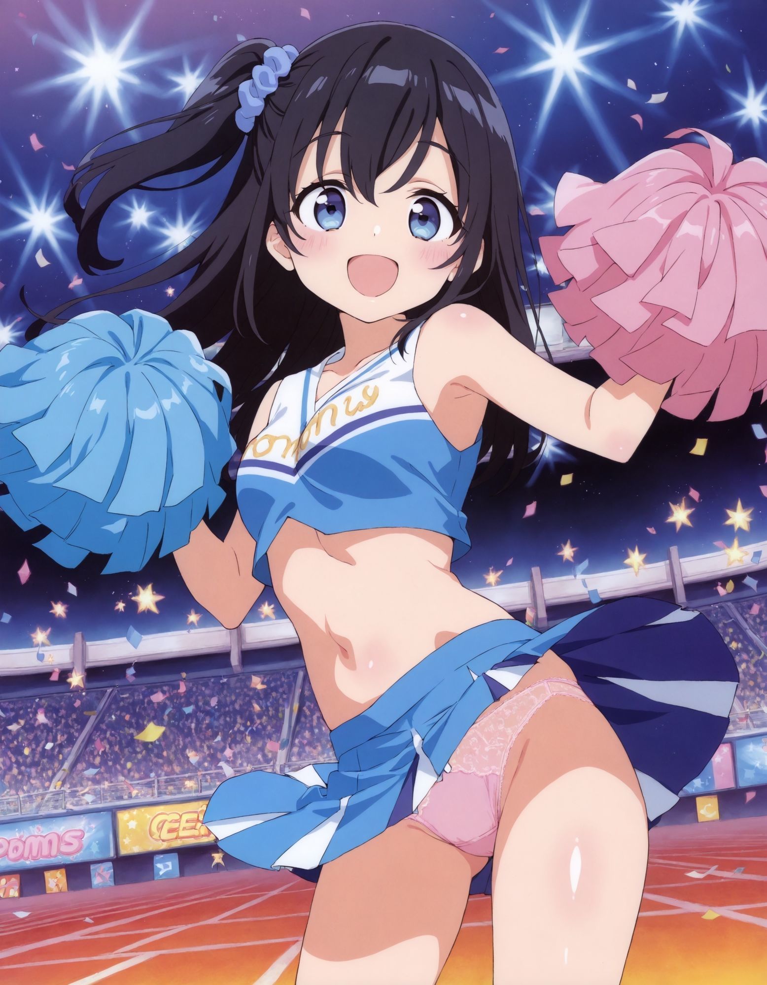 サンプル画像1:雨〇さつきのパンチラ〜チアガール編〜(D.P.H.) [d_612608]