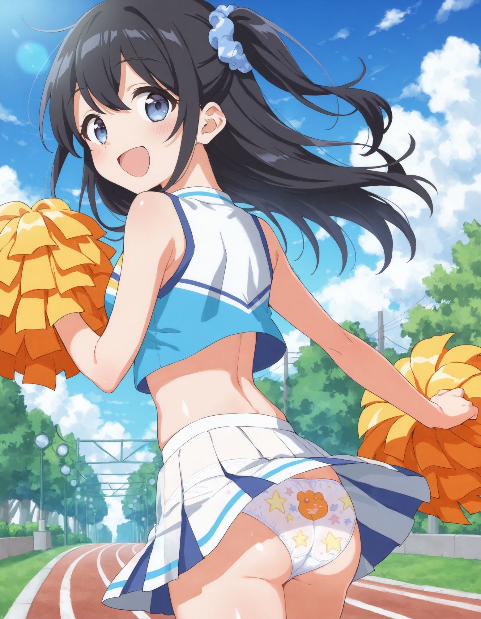 サンプル画像4:雨〇さつきのパンチラ〜チアガール編〜(D.P.H.) [d_612608]