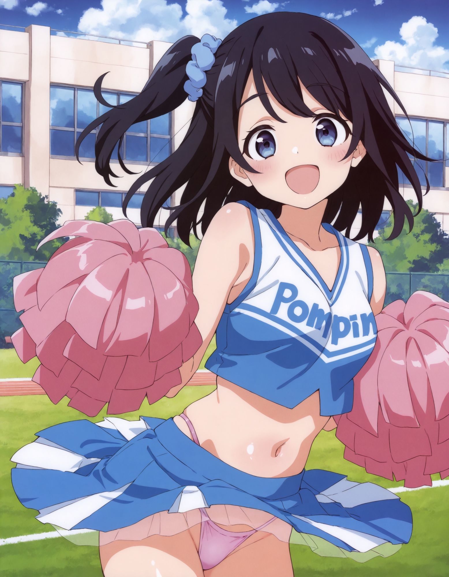 サンプル画像5:雨〇さつきのパンチラ〜チアガール編〜(D.P.H.) [d_612608]