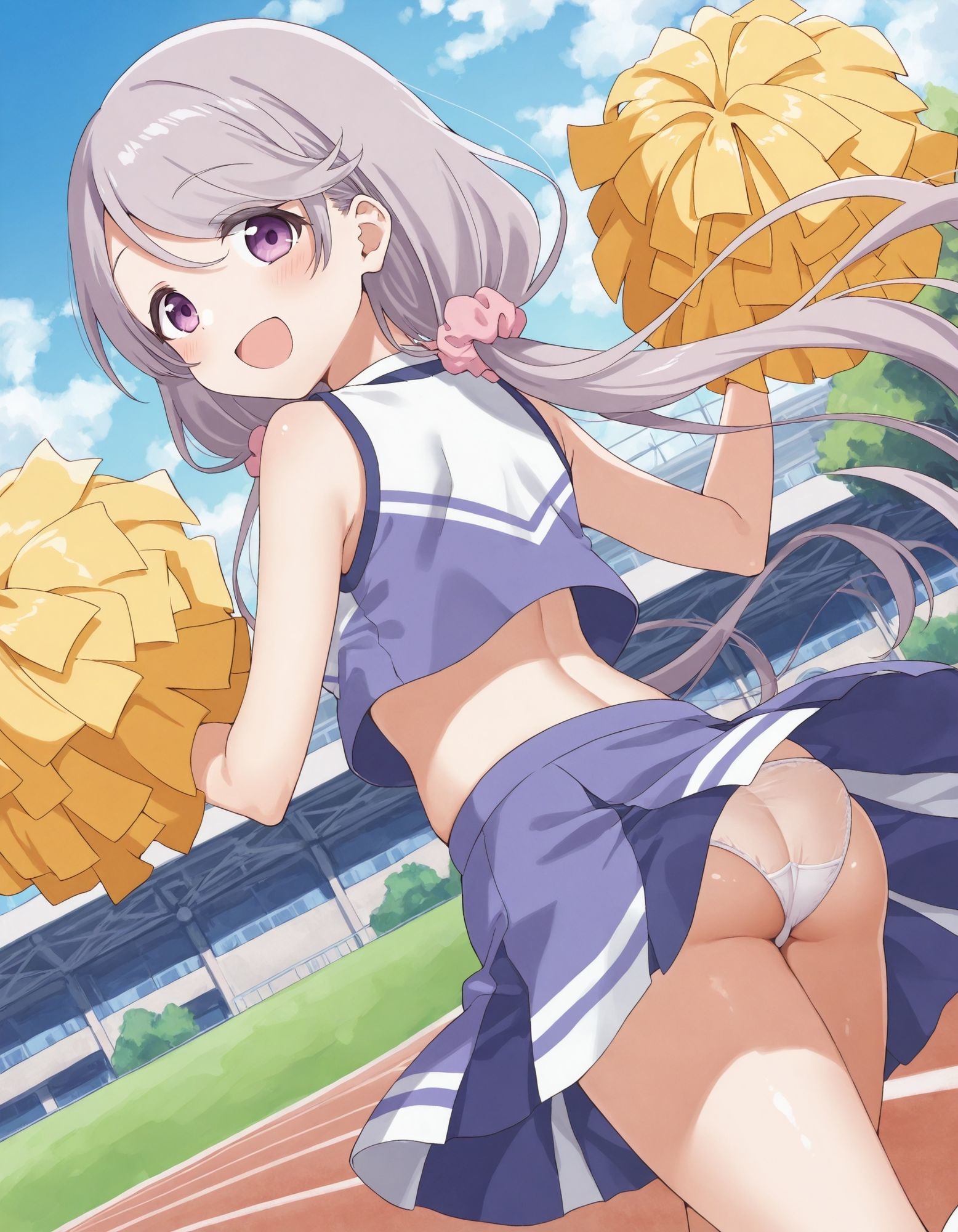 サンプル画像2:敷〇桜子のパンチラ〜チアガール編〜(D.P.H.) [d_612611]