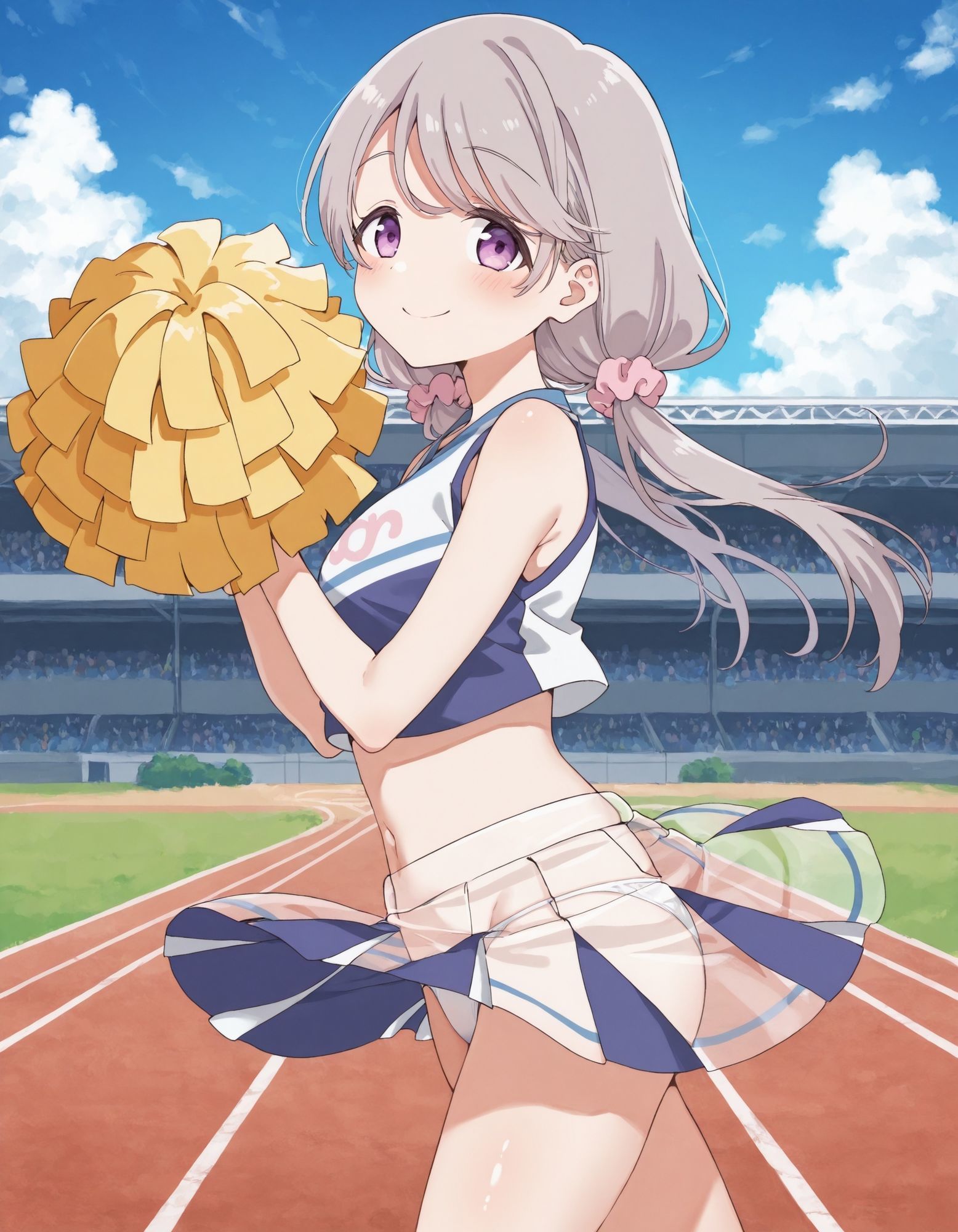 サンプル画像5:敷〇桜子のパンチラ〜チアガール編〜(D.P.H.) [d_612611]