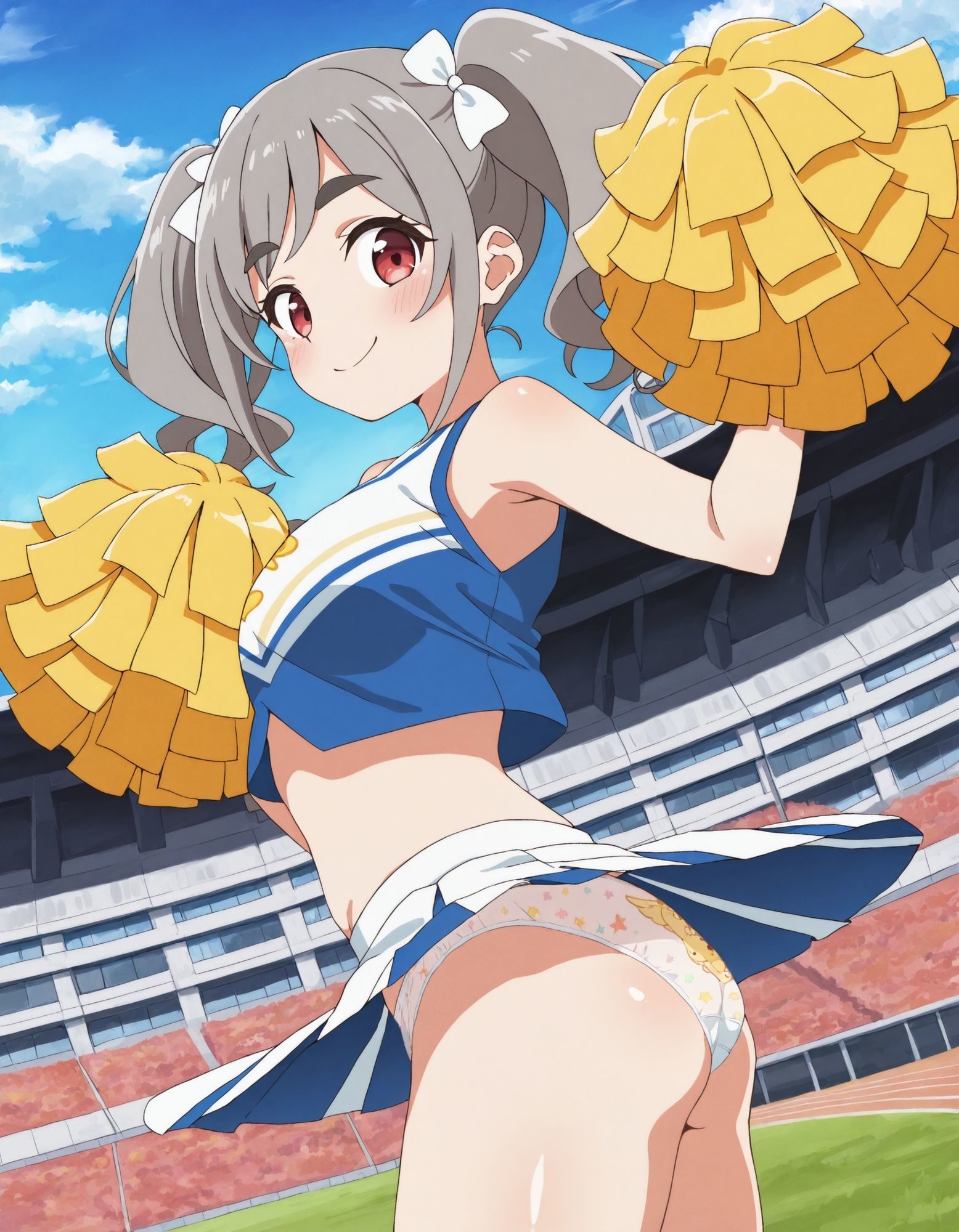 霧〇アンのパンチラ〜チアガール編〜 画像1