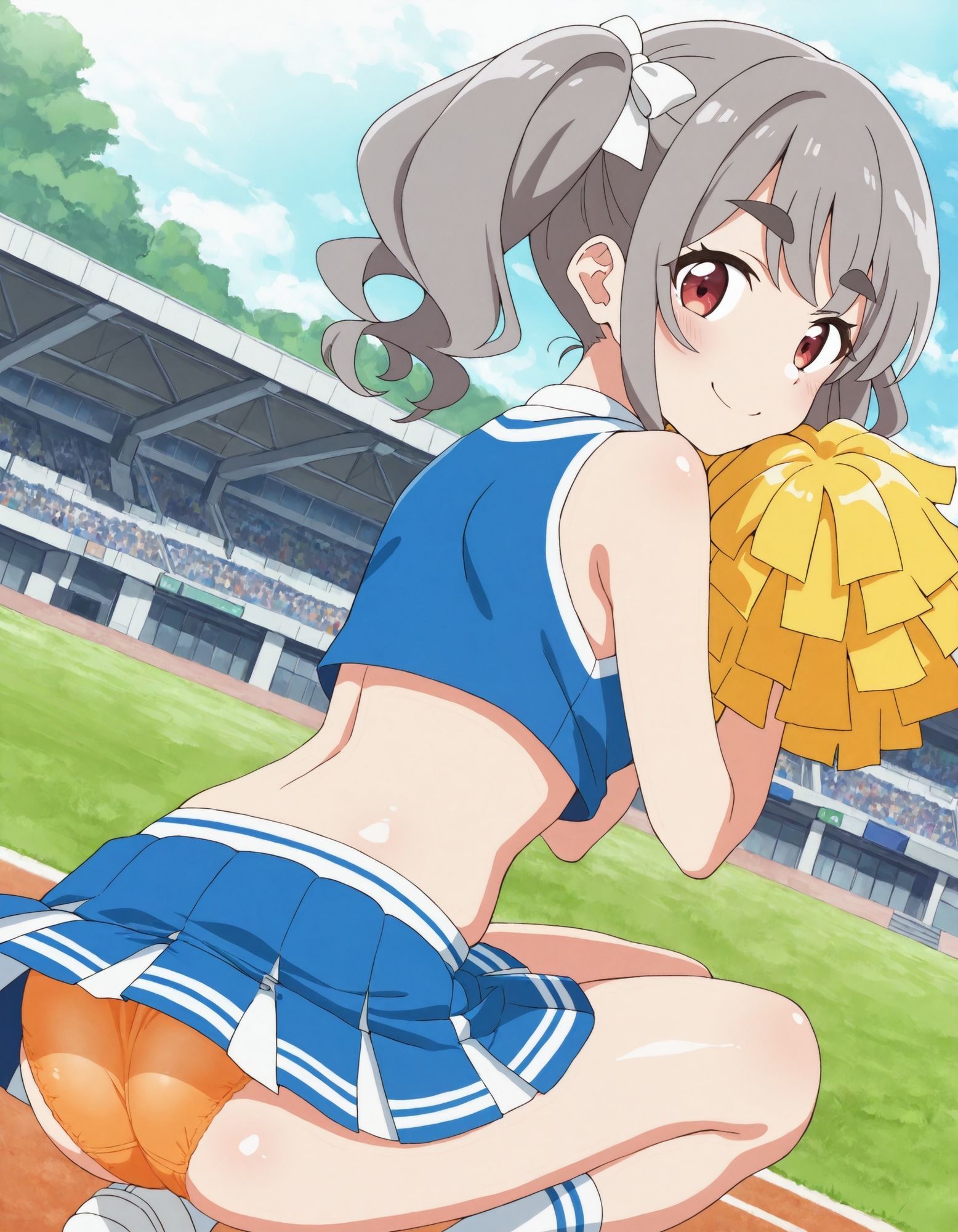 サンプル画像5:霧〇アンのパンチラ〜チアガール編〜(D.P.H.) [d_612614]