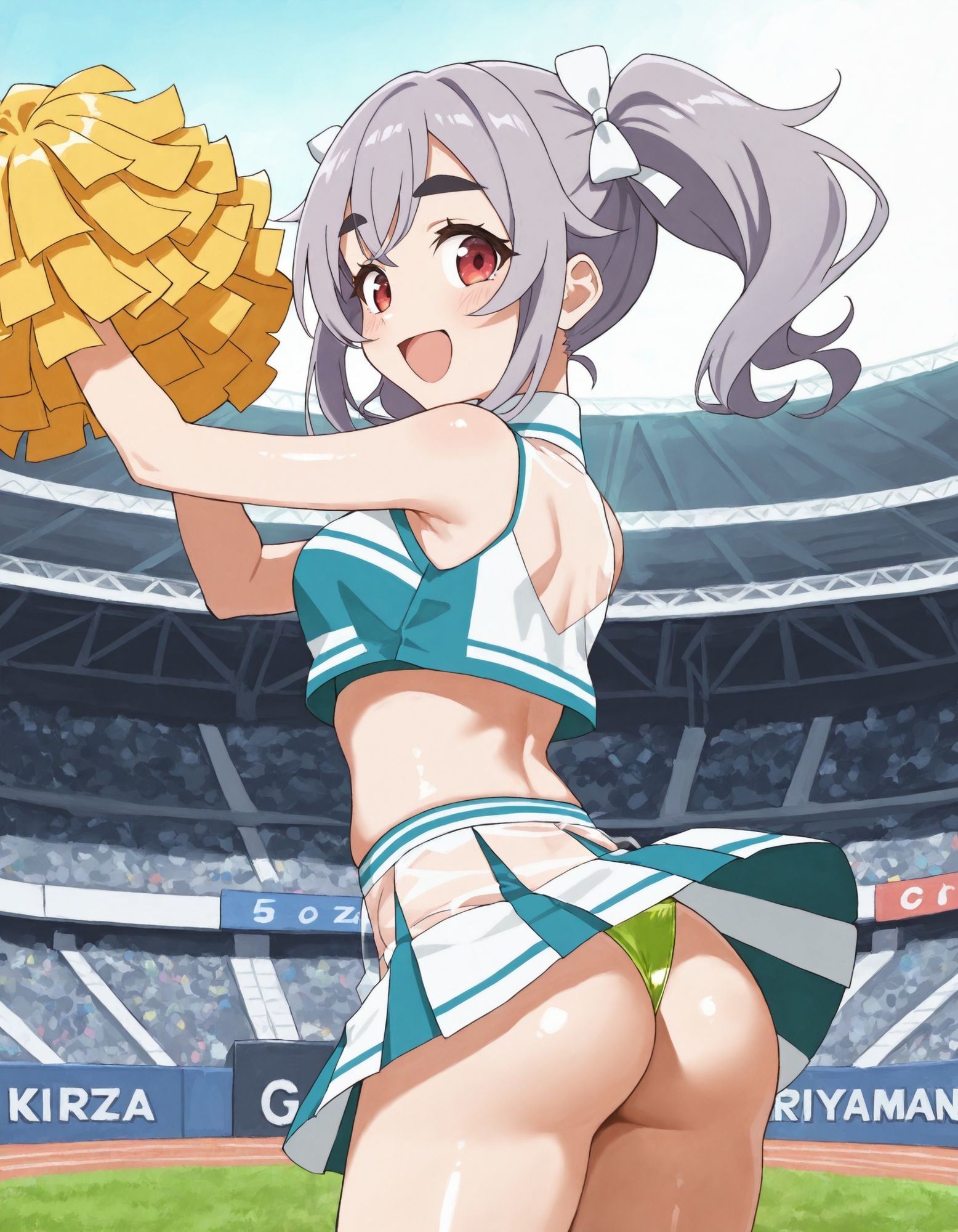 サンプル画像6:霧〇アンのパンチラ〜チアガール編〜(D.P.H.) [d_612614]