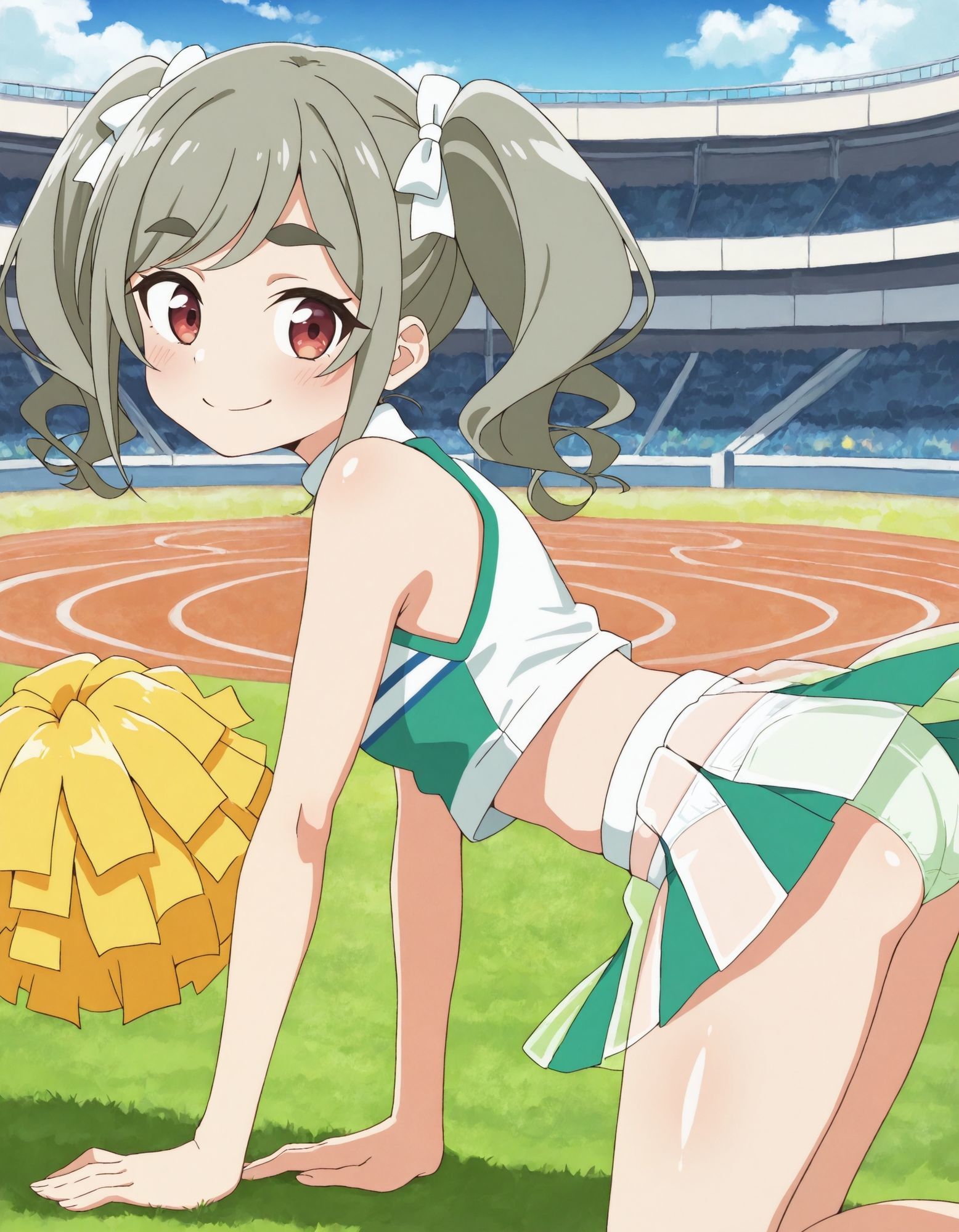 霧〇アンのパンチラ〜チアガール編〜 画像7