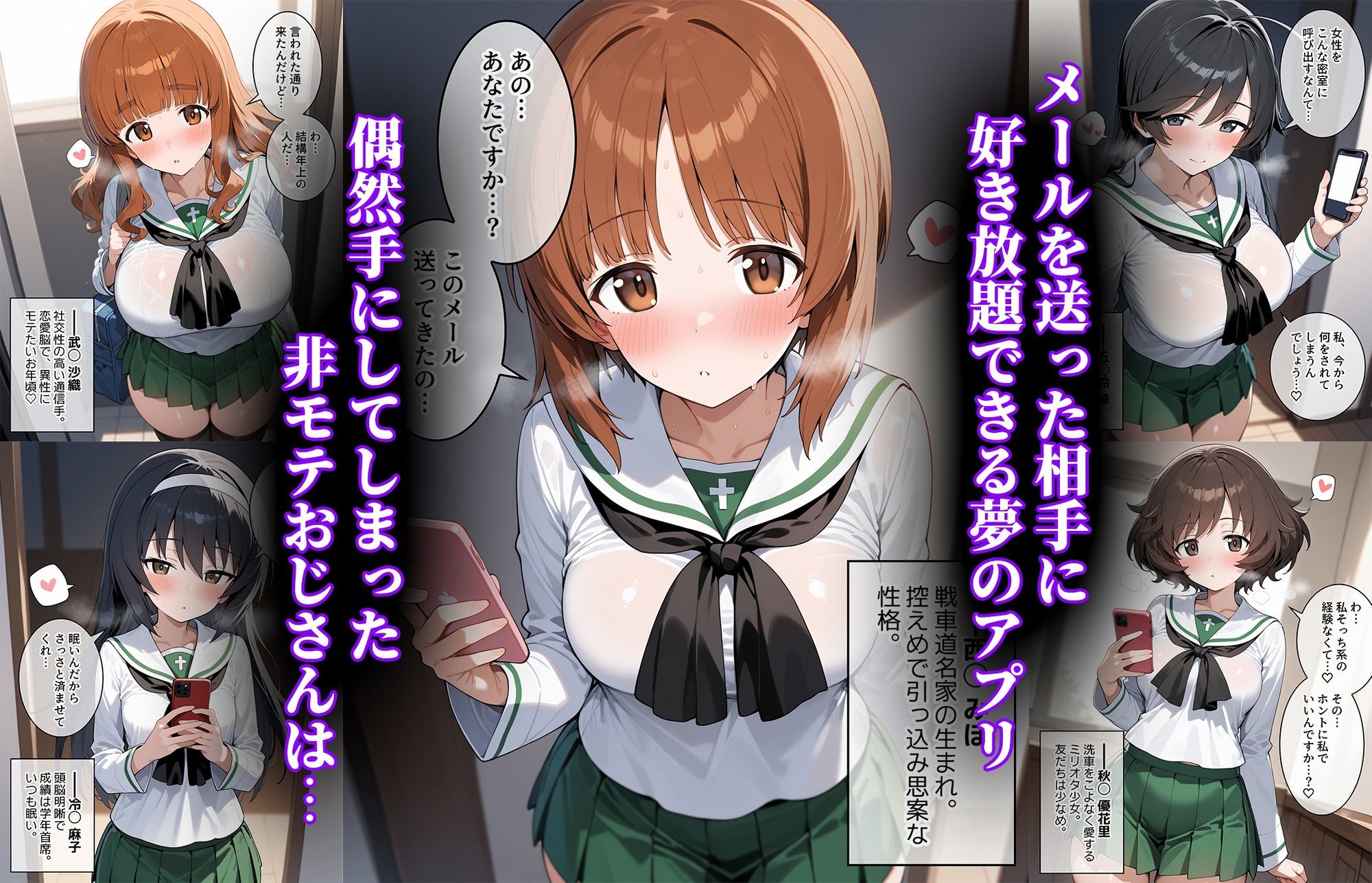 サンプル画像1:ガールズ＆プッシー もっとエロエロ作戦です！(カツ・ドゥン) [d_612765]