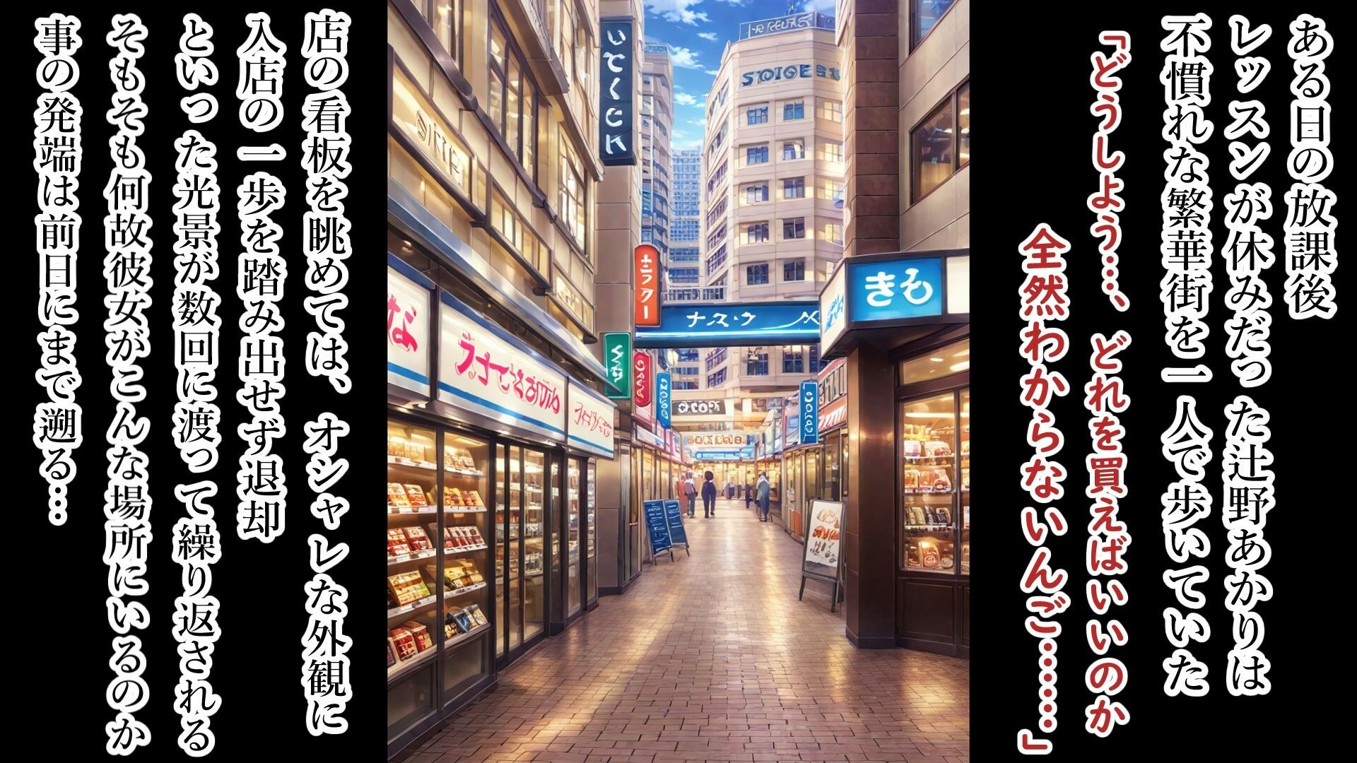 サンプル画像1:辻野あかりの万引き冤罪(張りぼて) [d_612786]