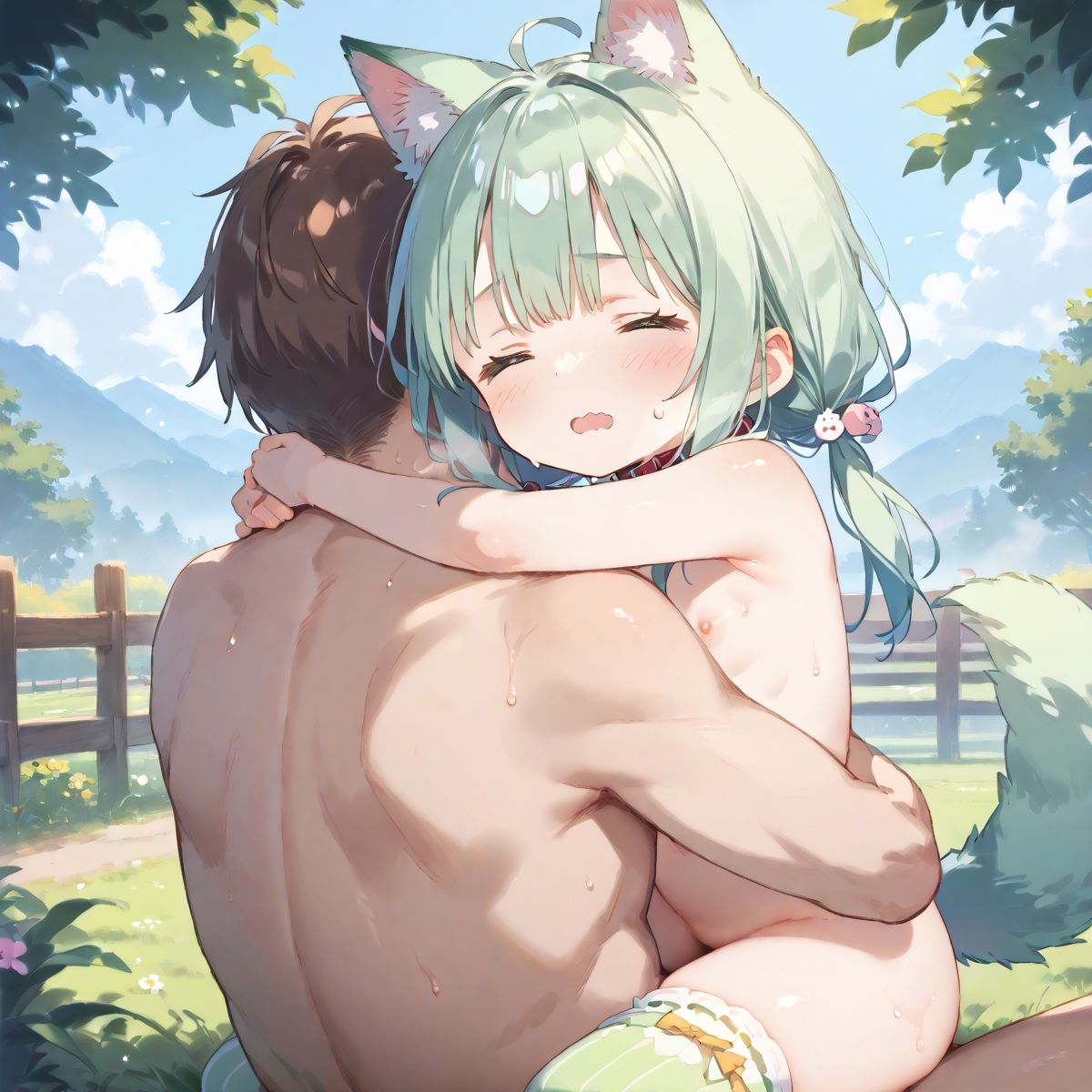 【PART7】ケモ耳っ娘のいるふれあい牧場で交尾体験2