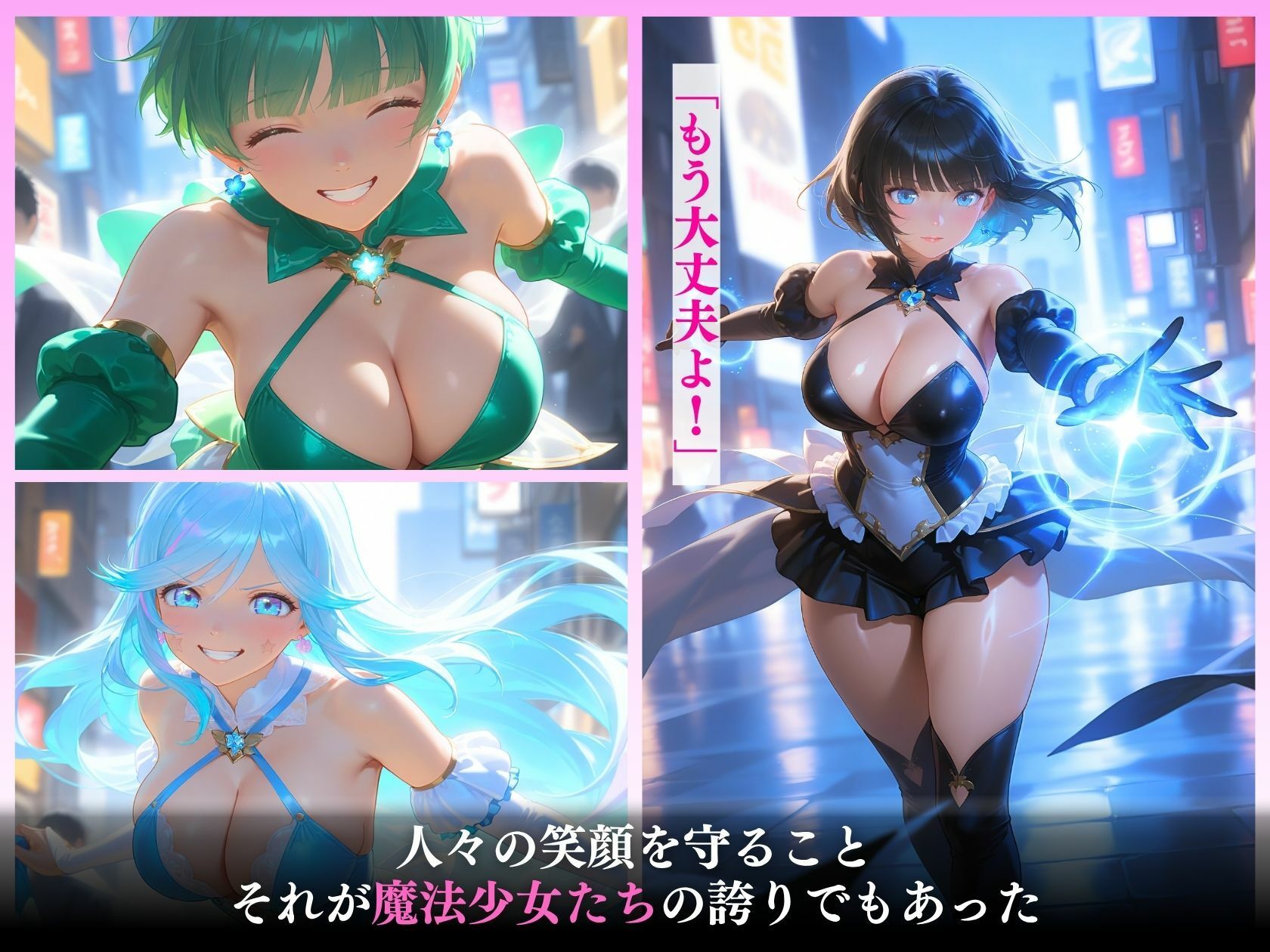 サンプル画像3:敗北魔法少女〜揺れる豊満果実〜(推し娘) [d_613054]