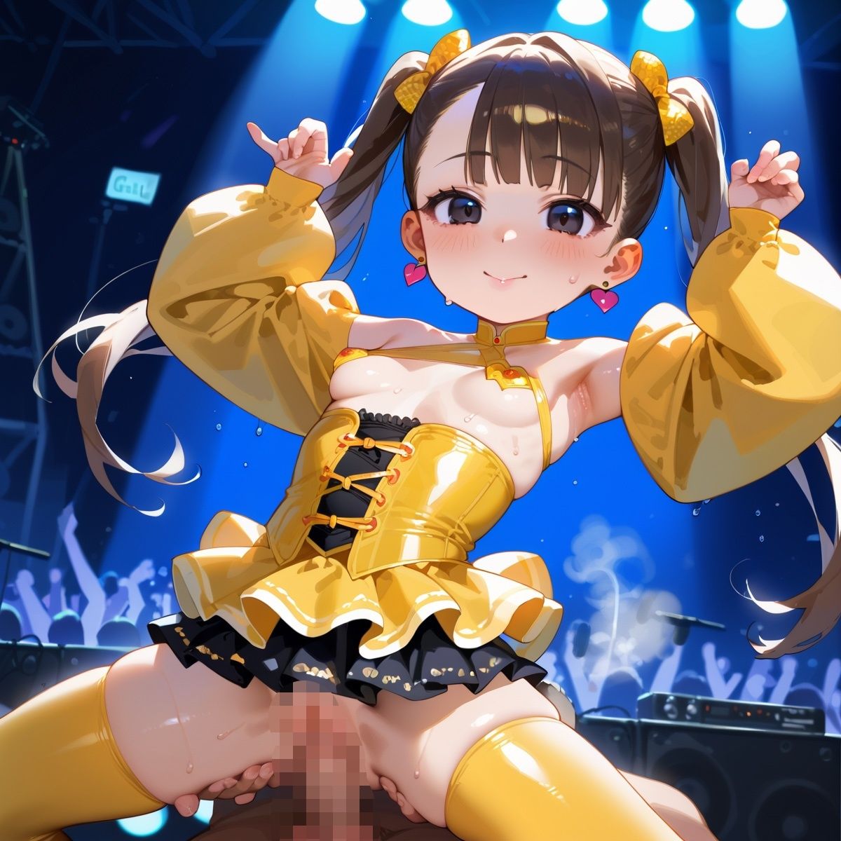 サンプル画像6:「秘密だよ？」―地下アイドルの性事情― 2【夢のロリセックス！200枚！】(ロリロリ堂) [d_613080]