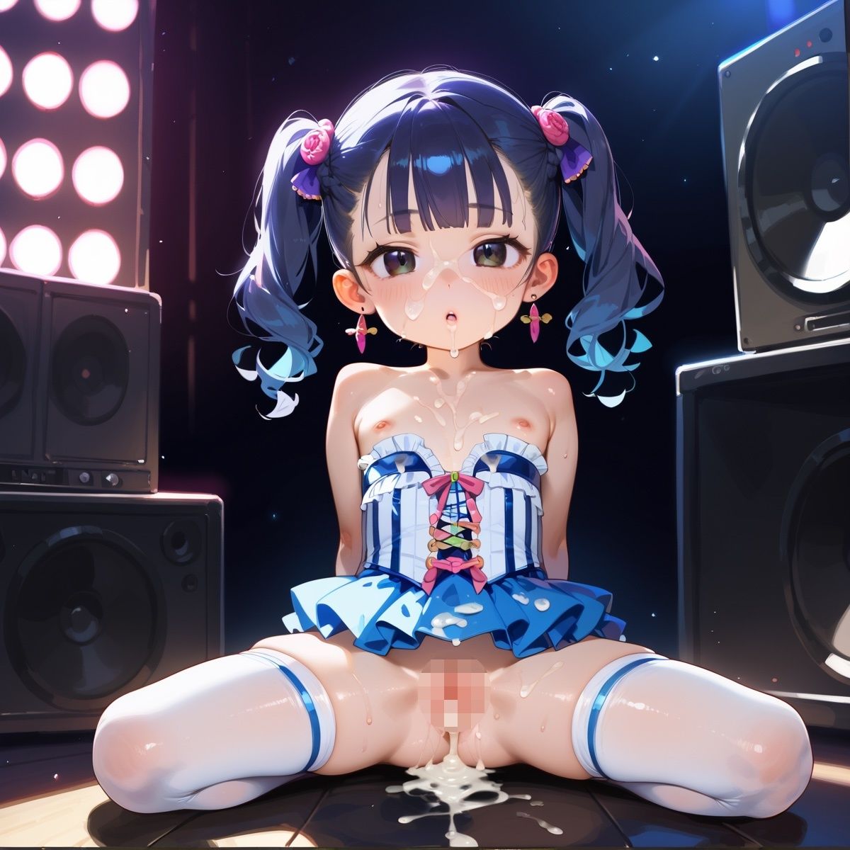 サンプル画像2:「秘密だよ？」―地下アイドルの性事情― 5【夢のロリセックス！200枚！】(ロリロリ堂) [d_613091]