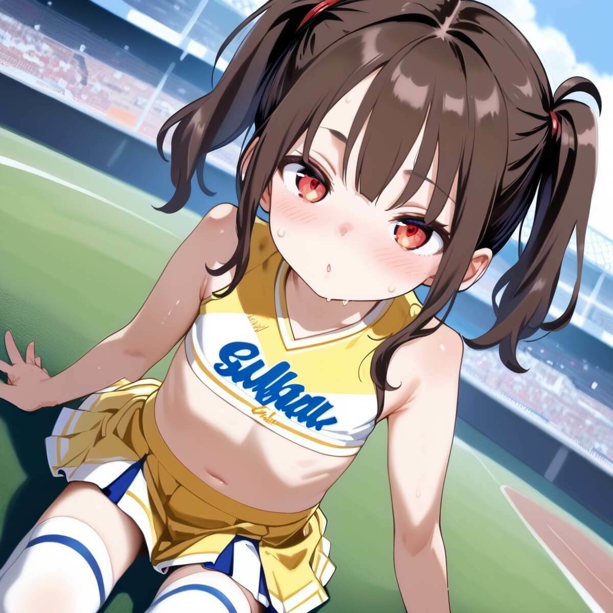 つるぺた学園チア部の全力応援195枚2