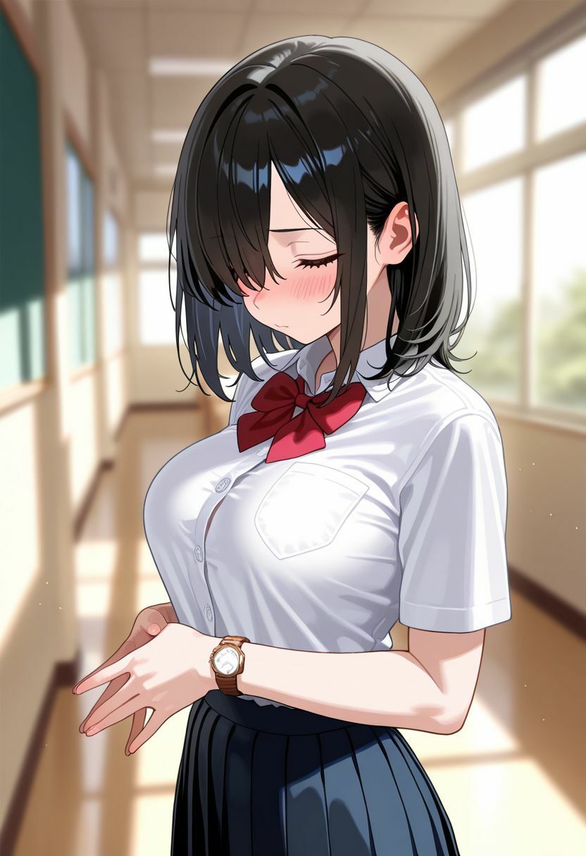 正確は控えめだがカラダはエロい女子校生の処女を奪う 画像1