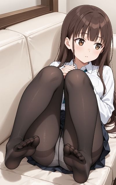 パンスト美人 触って破いて貫いて 画像1