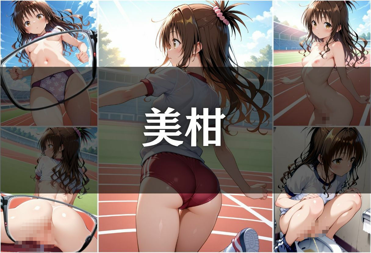 サンプル画像2:透視メガネ部活動編〜美柑＆ナナ〜(ヒロイン) [d_613144]