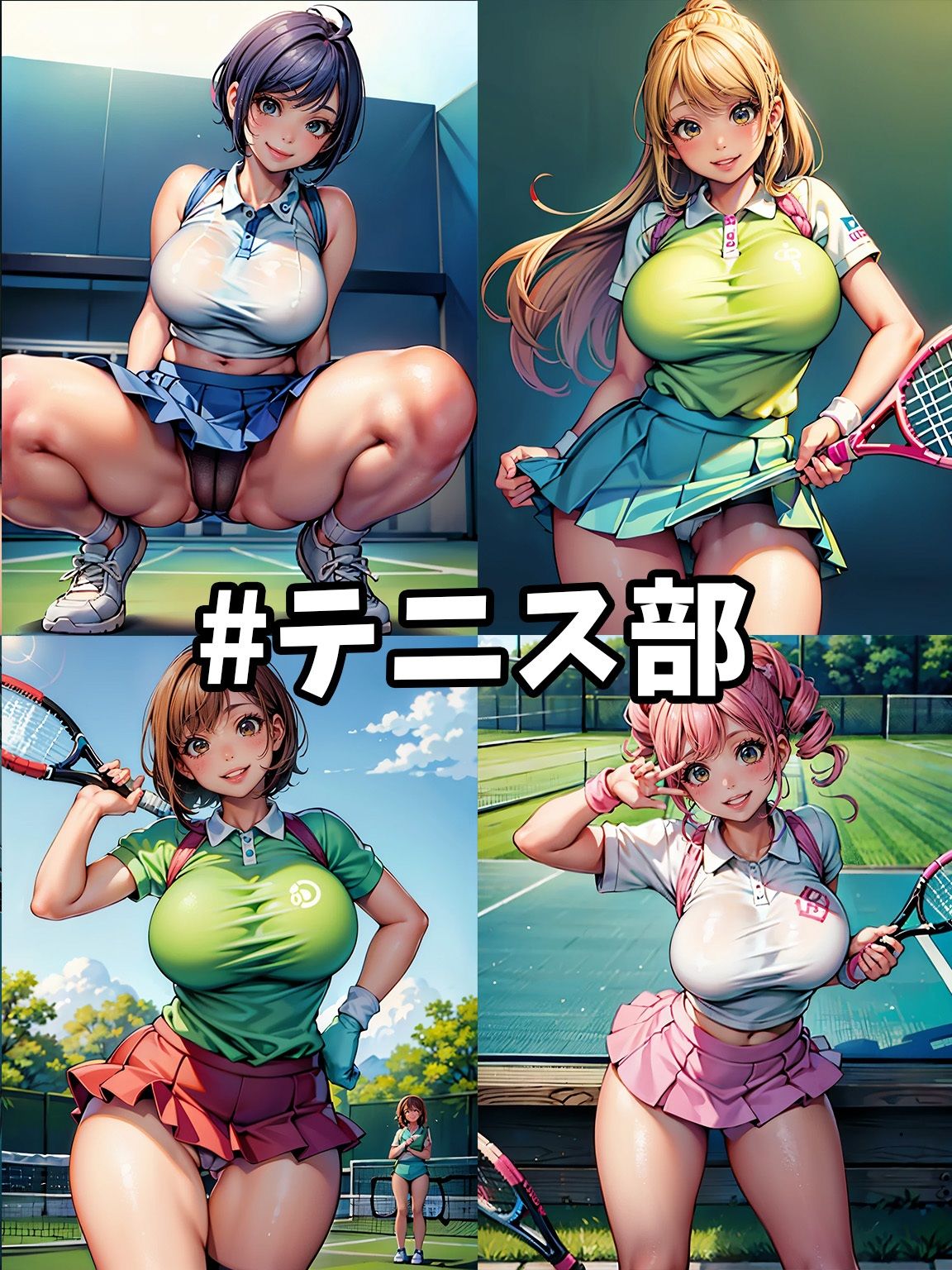 女子校生の淫乱部活【総集編】 画像3