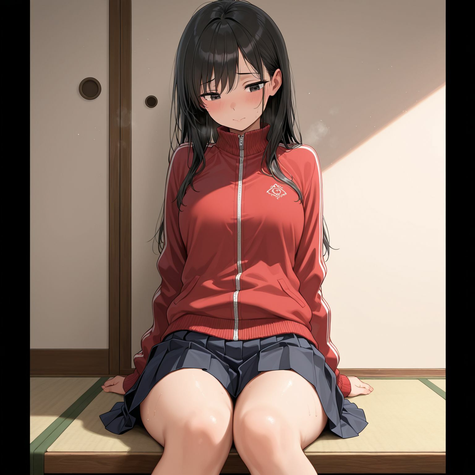 ビッチな爆乳制服女子〜3P温泉旅行！1