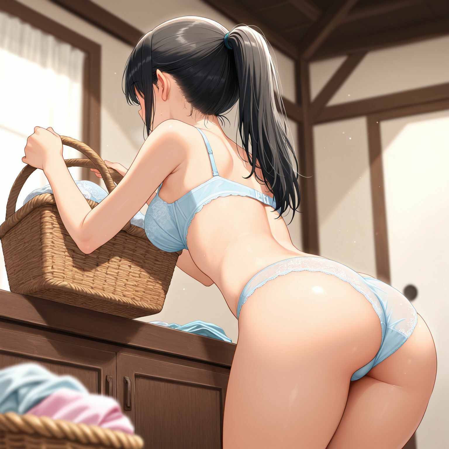 ビッチな爆乳制服女子〜3P温泉旅行！7
