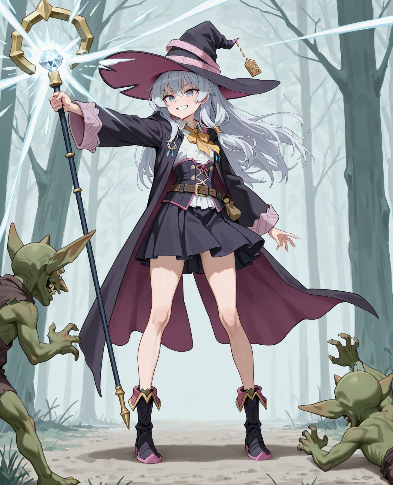 サンプル画像2:エレイナ vs 赤くて恐ろしいオーガ(Shedd) [d_613392]