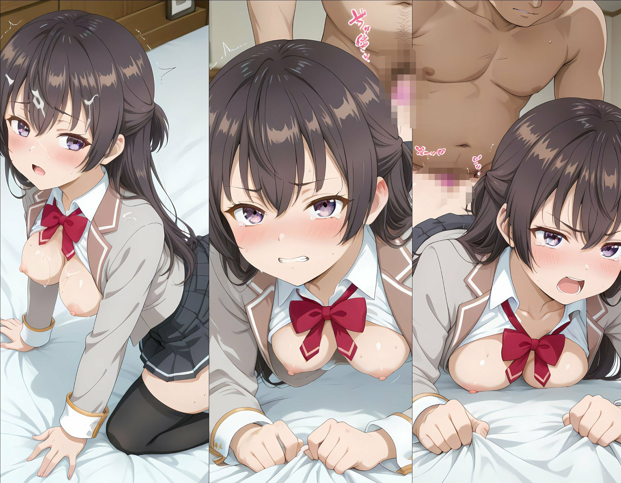 サンプル画像2:すぐやるおじさん 騙されて寝取られる 周防有希(アツバキ) [d_613461]