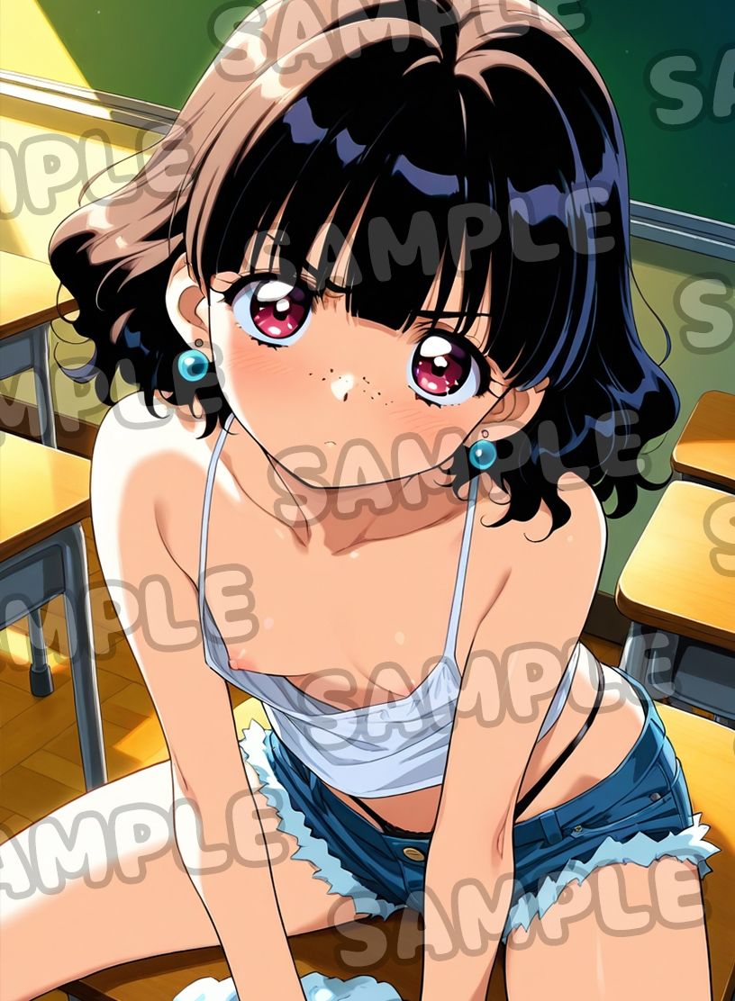 サンプル画像1:お掃除のじかんは真面目にね！90’s 4(ドール堂) [d_613542]