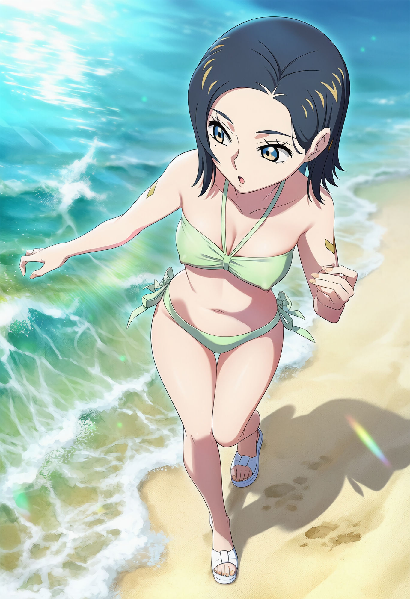 サンプル画像3:ニャ〇ンとコ〇リ少尉の聖水！(流水の館) [d_613574]