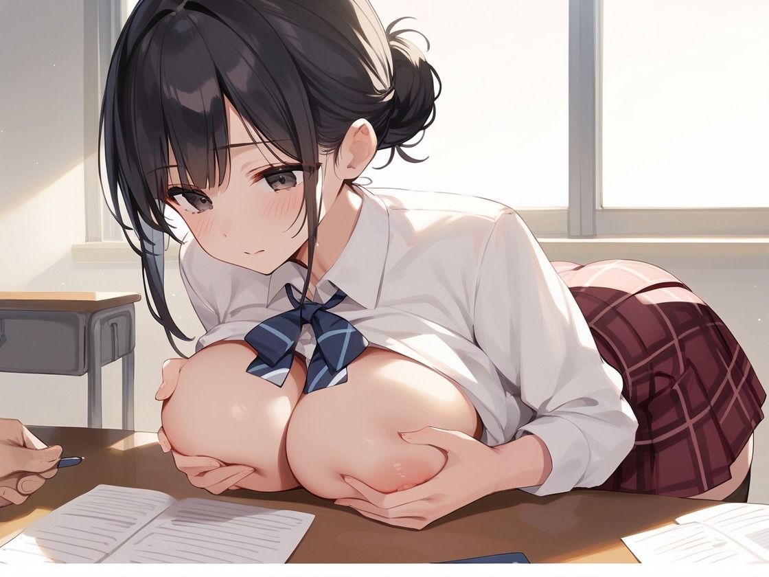 真面目な生徒会長が寝取られた！？実は淫乱女子だった 画像7