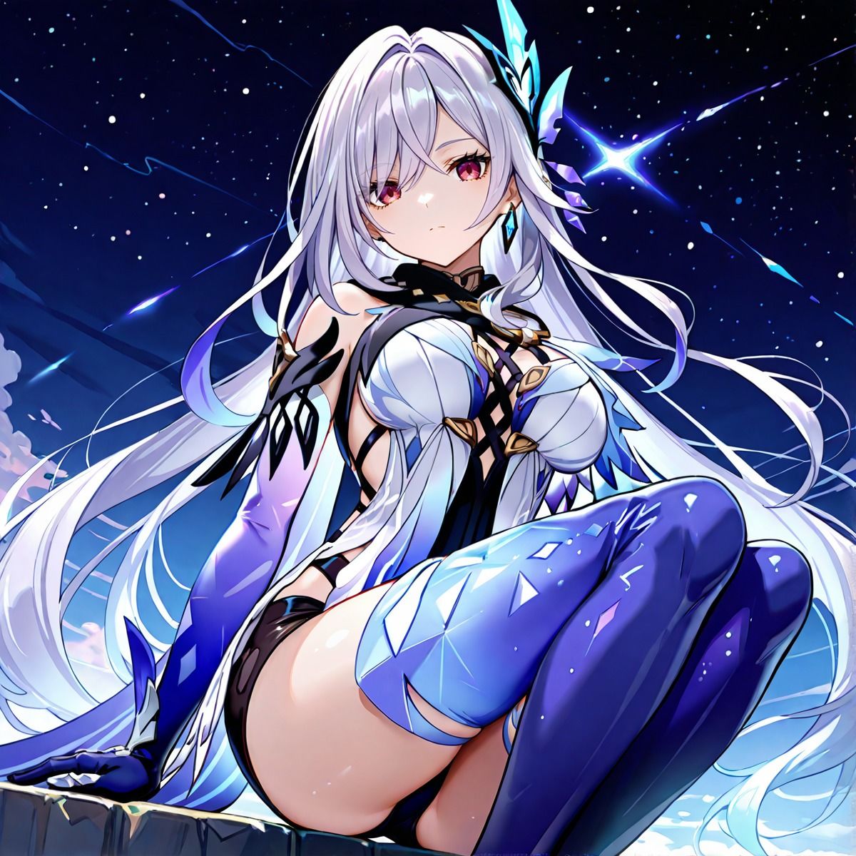 サンプル画像1:ほ〇る×ス〇ーク ふたなり百合CG集(AI戦士グンドゥム) [d_613593]